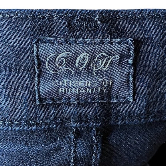 Citizens of Humanity Women’s Phantom Cropped Skinny Leg Jeans - Size 28 USA Made - Picture 7 of 13